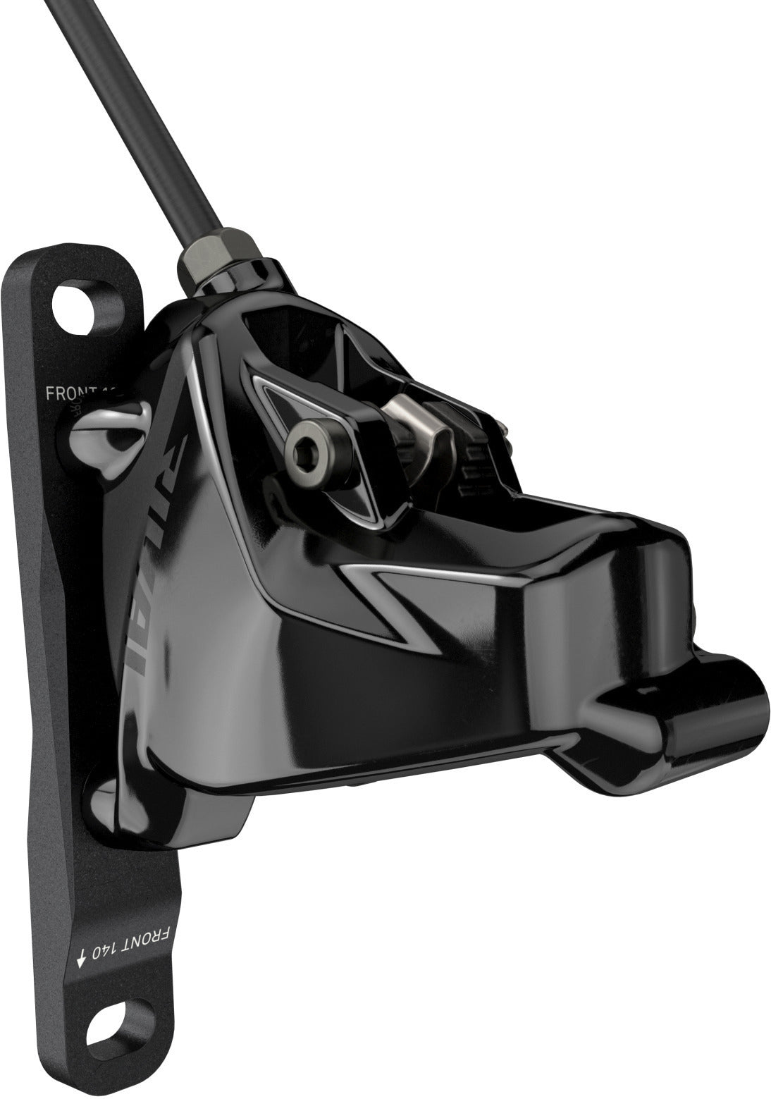 SRAM Rival eTap AXS Schalt/-Bremseinheit hydraulische Scheibenbremse, Flat Mount rechts, hinten, 1800mm Leitung