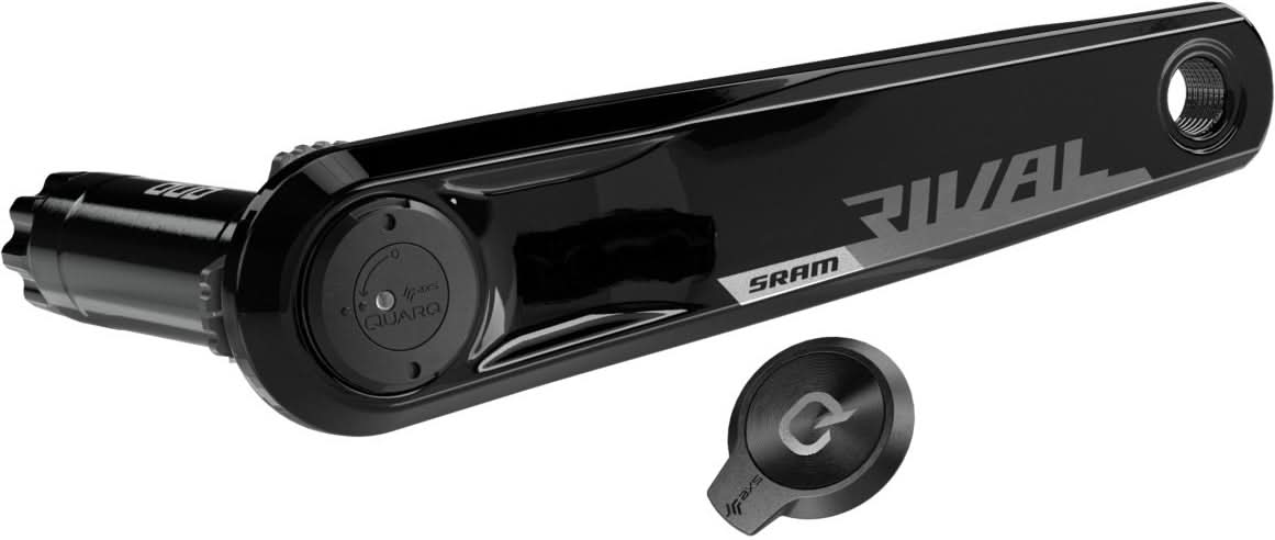 SRAM Quarq Rival Power-Upgrade AXS 160mm, linker Kubelarm inkl. Powermeter ohne Innenlager, DUB