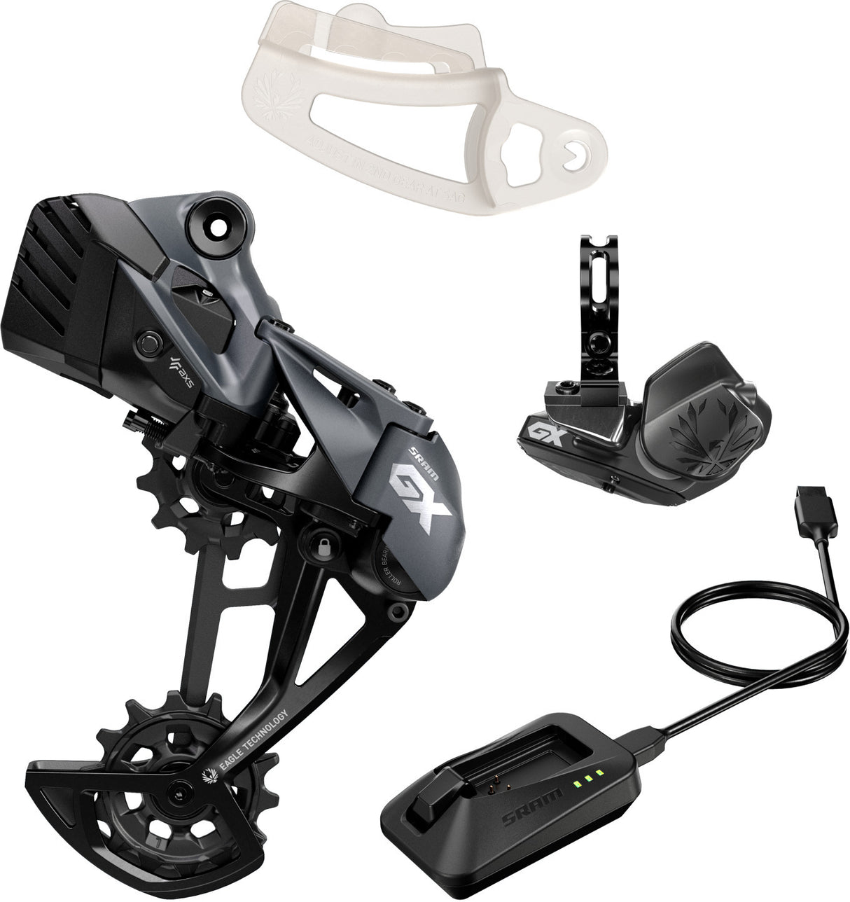 Zestaw Upgrade Kit SRAM GX AXS Eagle z kontrolerem POD | Ride Hub