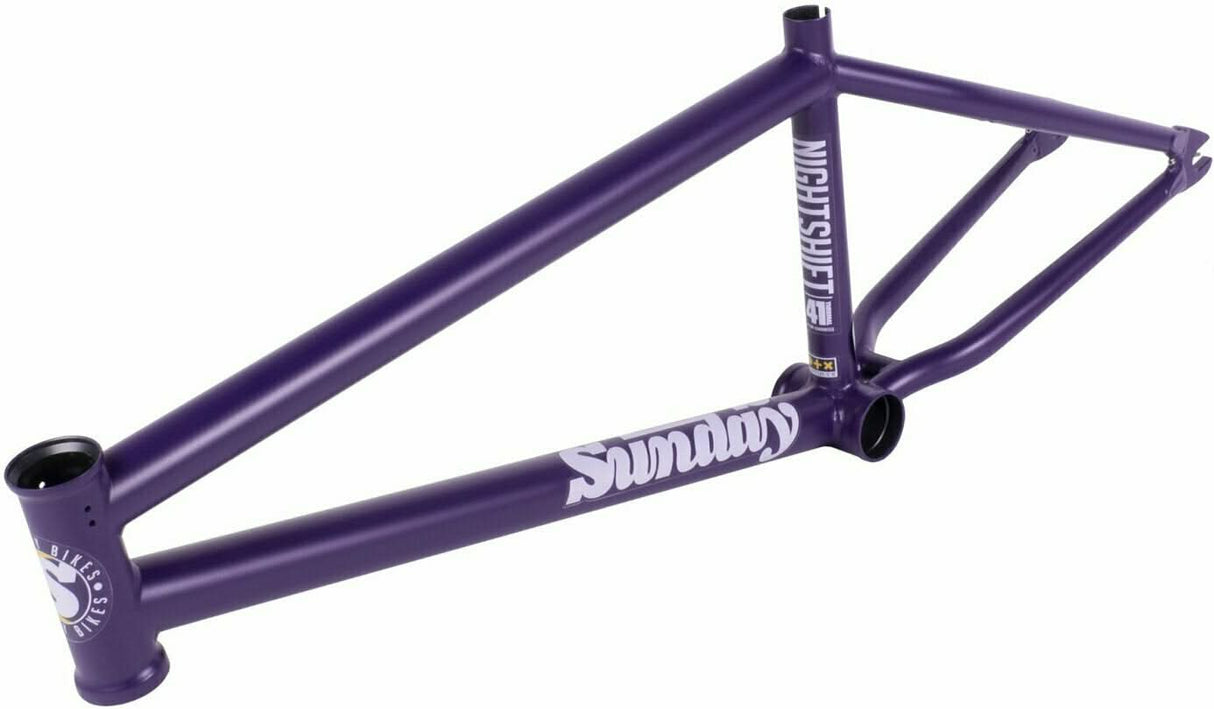 Rama BMX Sunday Nightshift – lekkość, wytrzymałość i niezawodność | Ride Hub