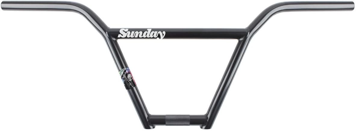 Kierownica BMX Sunday Street Sweeper 4pc 9.25" Czarna | Ride Hub