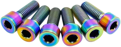 TLC Fit/S&M Tytanowe Śruby do Wspornika Kierownicy BMX | RideHub