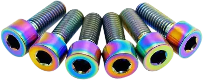 TLC Fit/S&M Tytanowe Śruby do Wspornika Kierownicy BMX | RideHub