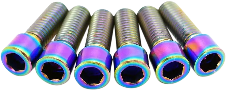 TLC Tytanowe Śruby do Wspornika Kierownicy BMX | RideHub