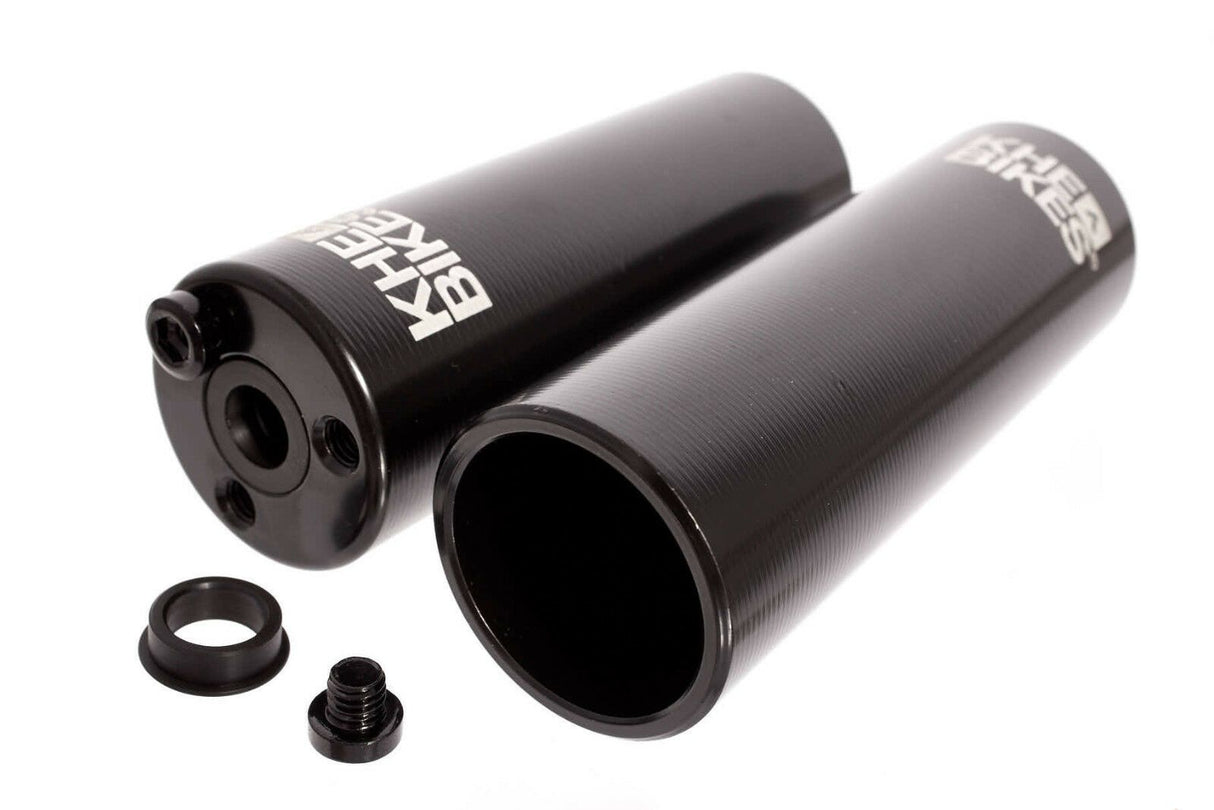 Pegi BMX KHE LASER PRO – Czarny – 10mm / 14mm (1 Para) | RideHub