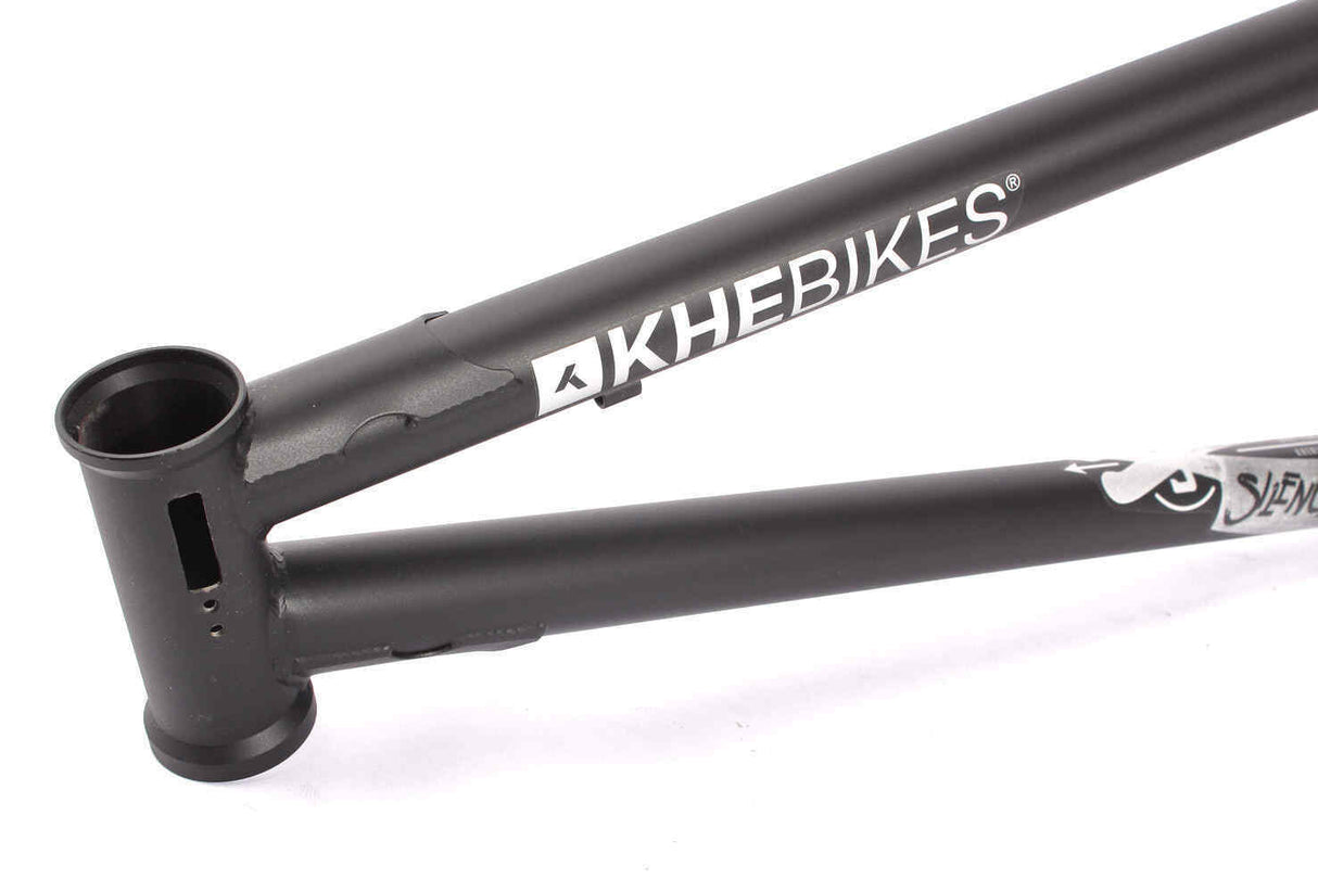 Rama BMX KHE SILENCER LT 20" CrMo – Czarna | RideHub