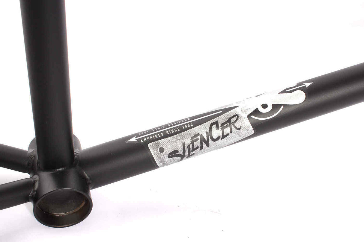 Rama BMX KHE SILENCER LT 20" CrMo – Czarna | RideHub