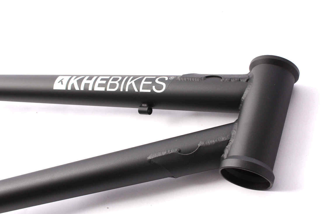 Rama BMX KHE SILENCER LT 20" CrMo – Czarna | RideHub