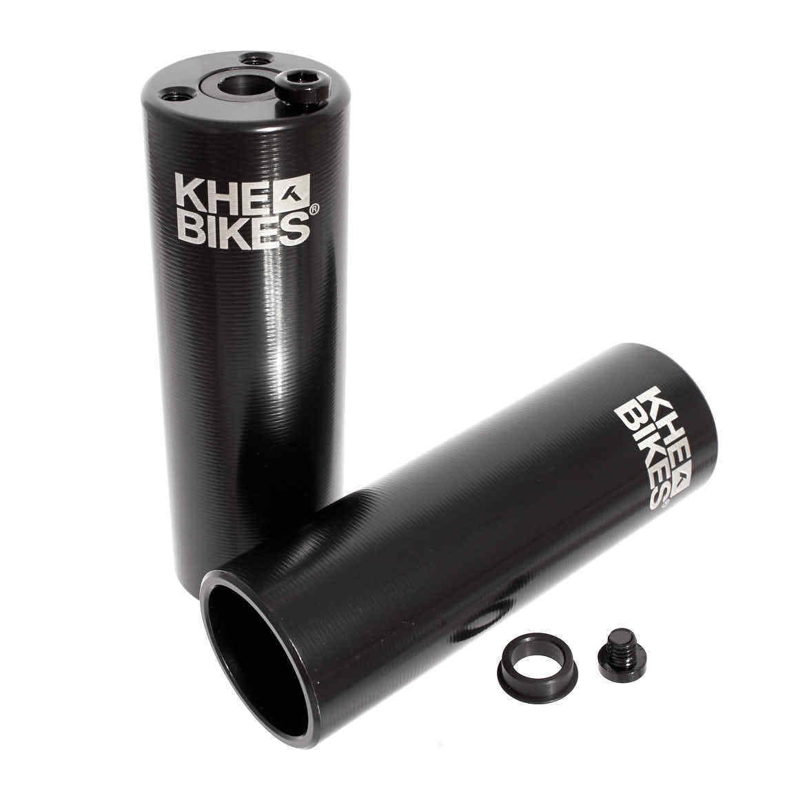 Pegi BMX KHE LASER PRO – Czarny – 10mm / 14mm (1 Para) | RideHub