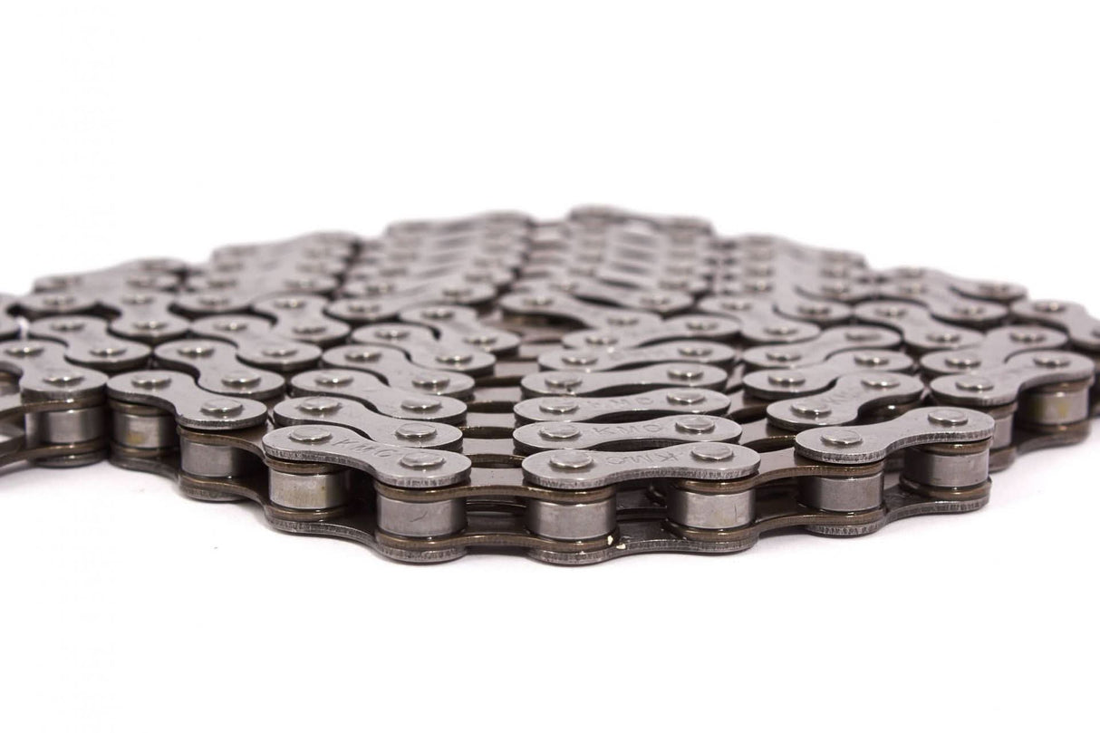 Łańcuch BMX KMC Ventura 1/2" x 1/8" – Szary | RideHub