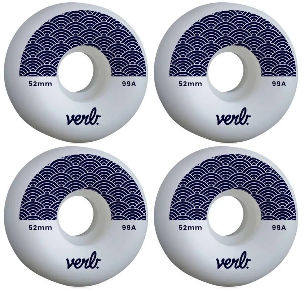 Kółka do deskorolki Verb Wave 99A 52mm (4-pak) | RideHub