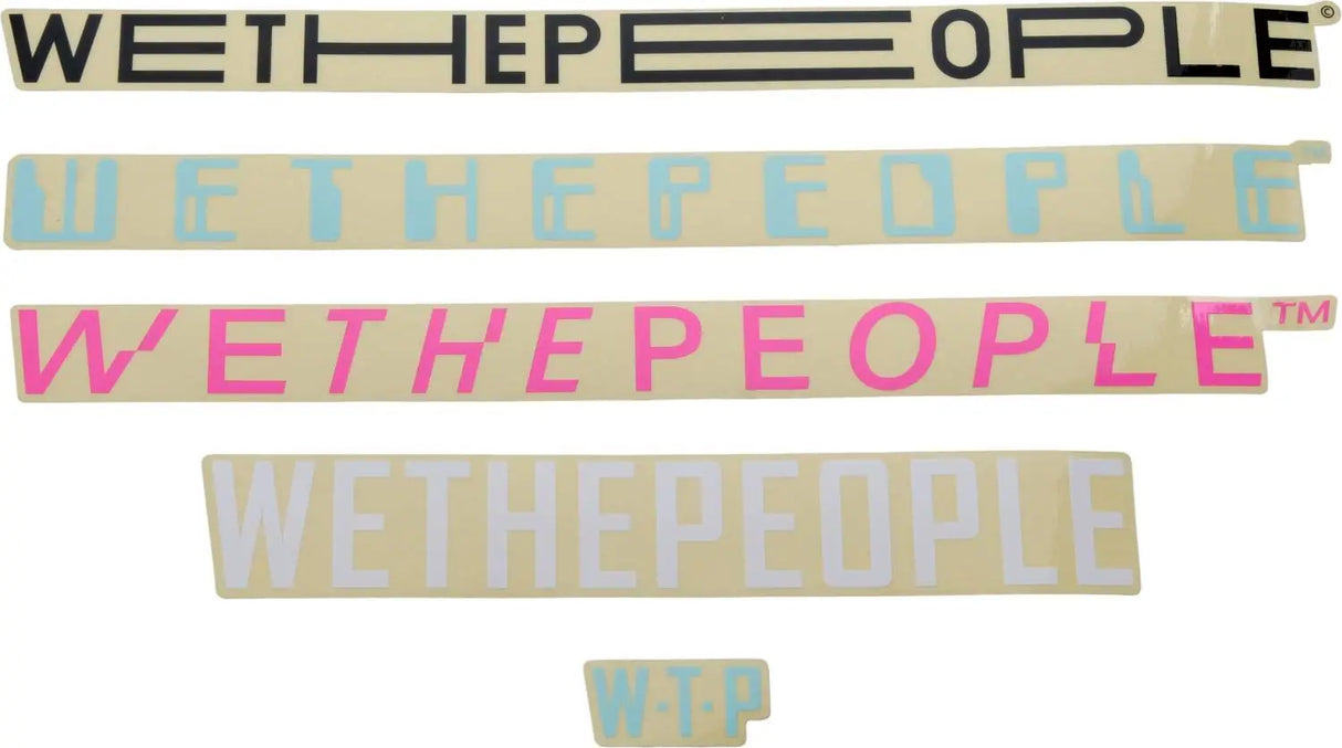 Zestaw naklejek BMX Wethepeople 4BIG Sticker Set | Ride Hub