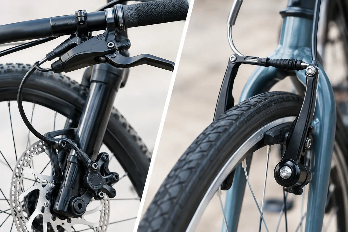 Hamulce hydrauliczne czy v-brake do roweru?