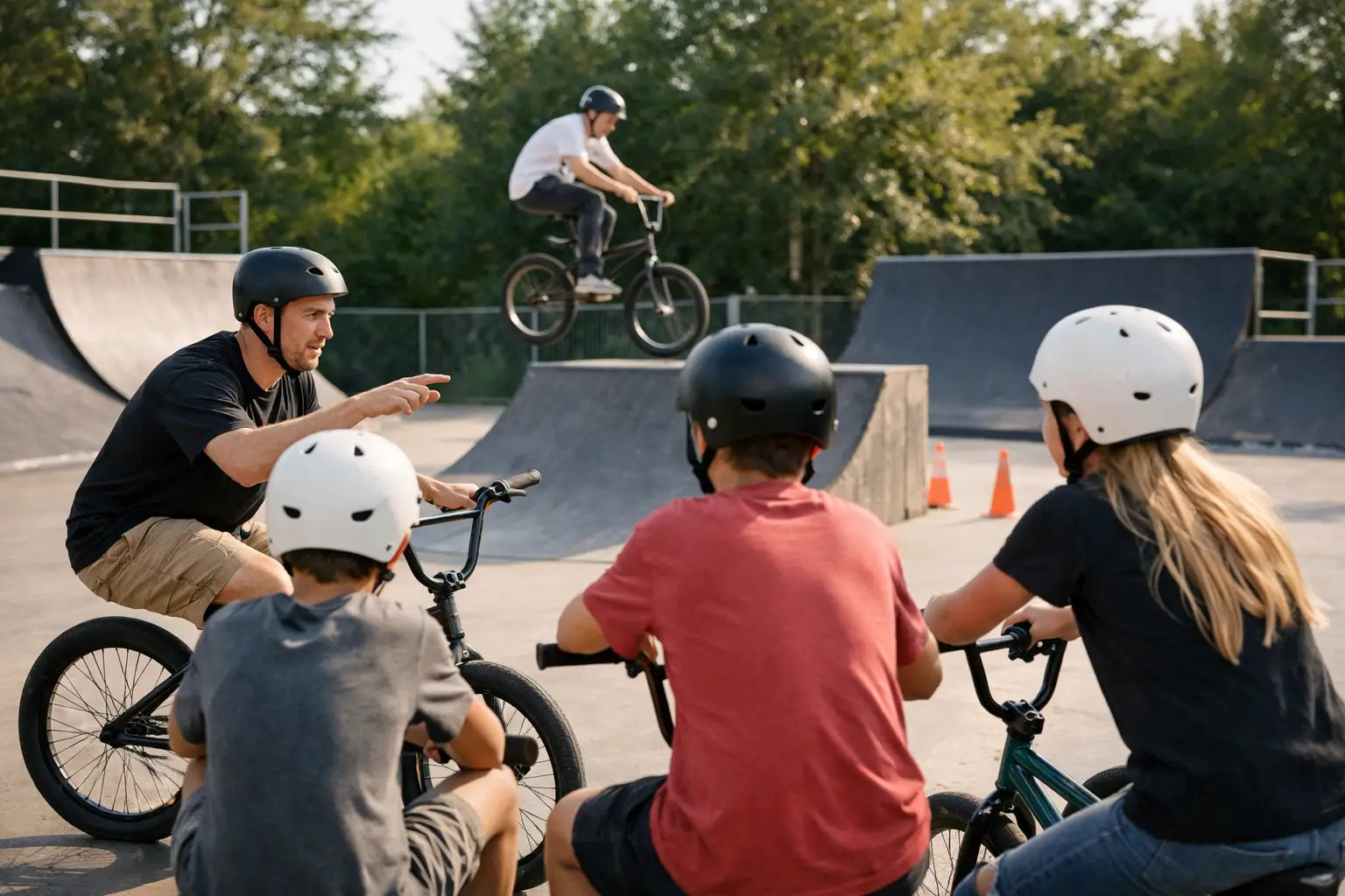 Warsztaty BMX dla młodzieży - przykład programu