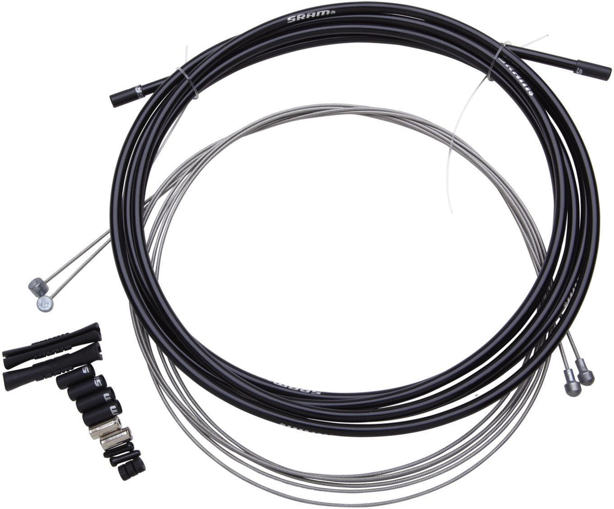SRAM Bremszug Kit MTB 1x 1350mm, 1x 2350mm, 1,5mm 5mm, schwarz
