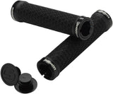 SRAM Locking Grips Black with Double Clamps & End Plugs