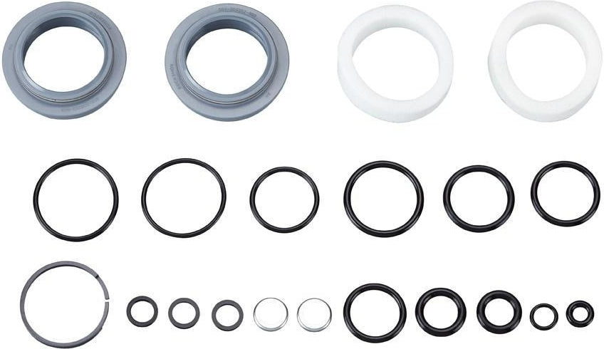 Zestaw serwisowy RockShox – Podstawowy (uszczelki kurzowe, pierścienie piankowe, uszczelki O-ring) – Sektor Silver RL A2 (Non-Boost) | RideHub