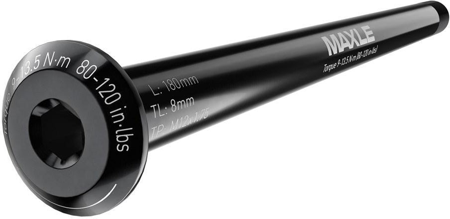 SRAM Steckachse Maxle Stealth - hinten M12 x 1.0, Länge 174mm Thread 16mm, für Boost UDH
