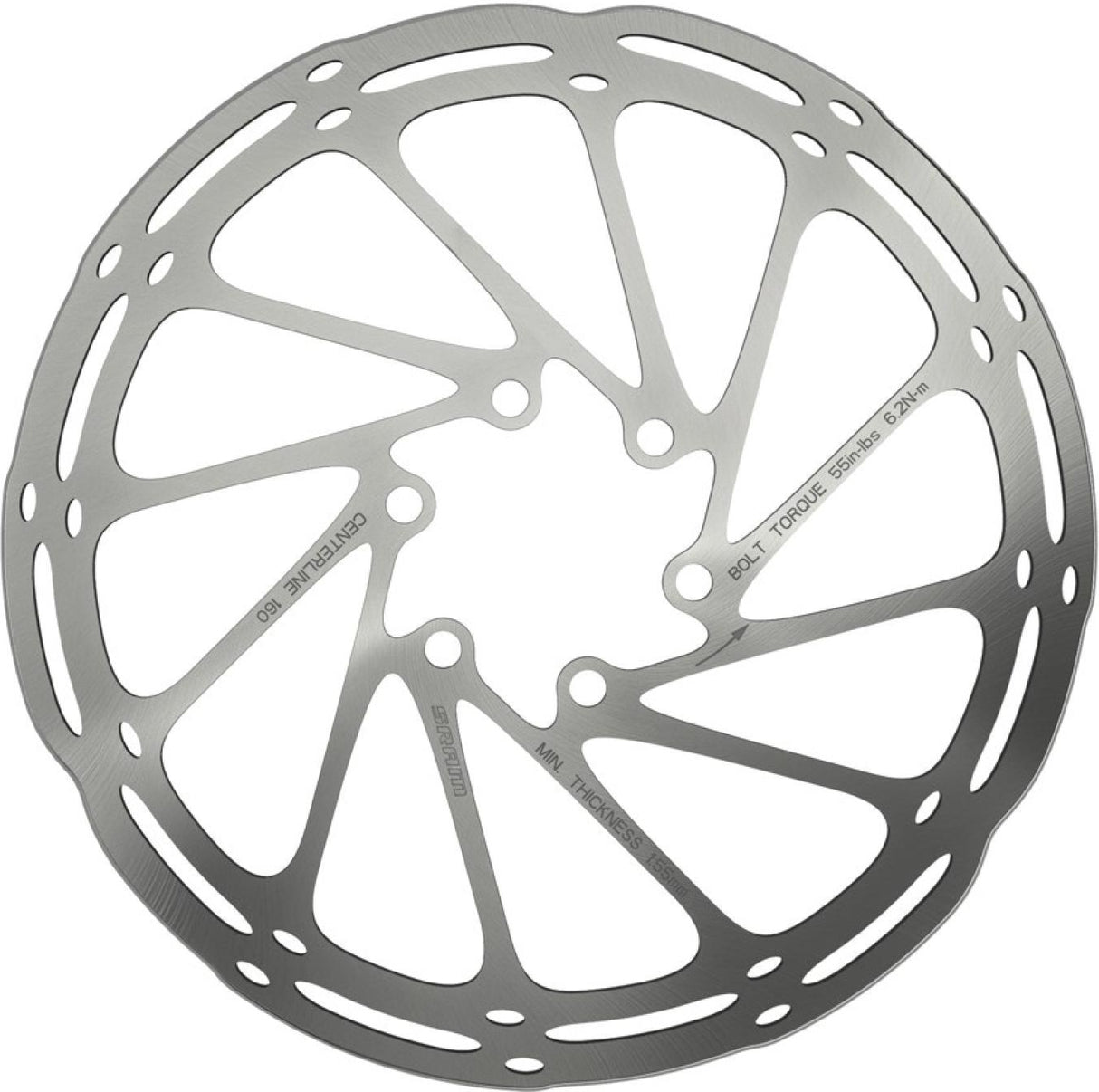 Rotor Centerline 140mm Rounded