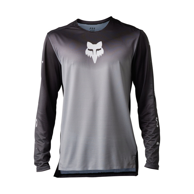 Koszulka Rowerowa Z Długim Rękawem Fox Flexair Novah Steel Grey | RideHub