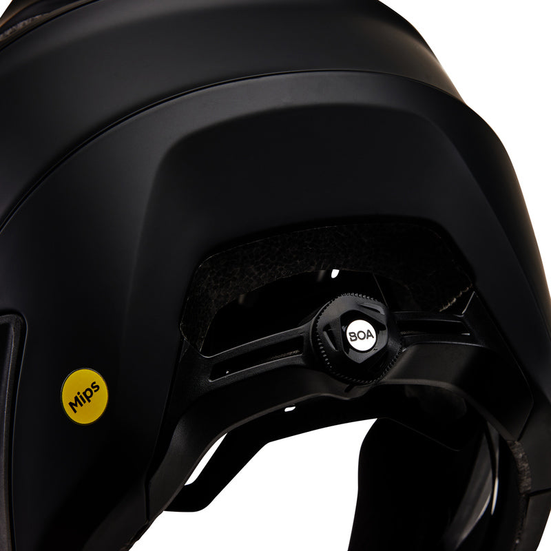 Kask Rowerowy Fox Dropframe Pro Matte Black