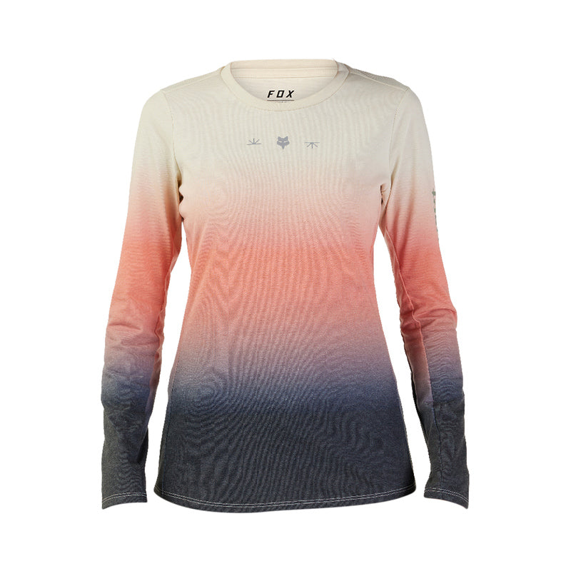 Koszulka Rowerowa Z Długim Rękawem Fox Lady W Ranger Drirelease Mid Lunar Bone | RideHub