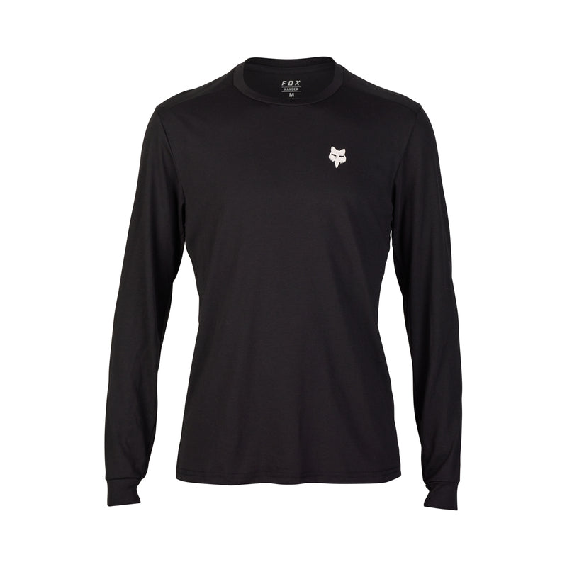 Koszulka Rowerowa Z Długim Rękawem Fox Ranger Drirelease Shepherds Black | RideHub