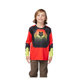 Koszulka Rowerowa Z Długim Rękawem Fox Junior Ranger Revise Red/Yellow | RideHub