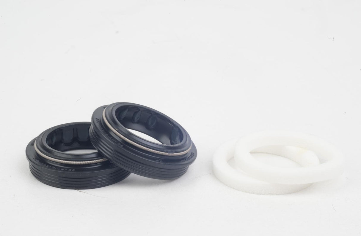 FORK DUST WIPER KIT - 32mm BLACK (INCLUDES FLANGED DUST WIPER &amp; 5mm FOAM RINGS) - SID A1-A3 /REBA A1-A4/SID SL C1 (2021)