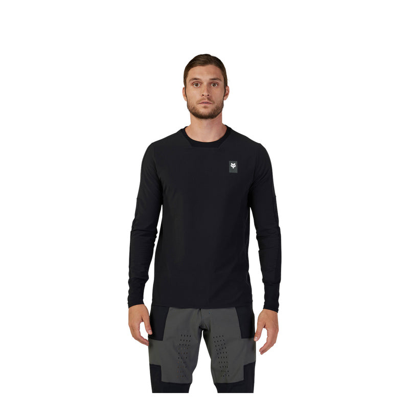 Koszulka Rowerowa Z Długim Rękawem Fox Defend Thermal Black | RideHub