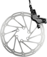 Disc Brake Guide T (Tooled)  Aluminum Lever Gloss Black Rear 1800mm Hose (Rotor/