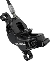 Disc Brake Guide T (Tooled)  Aluminum Lever Gloss Black Rear 1800mm Hose (Rotor/