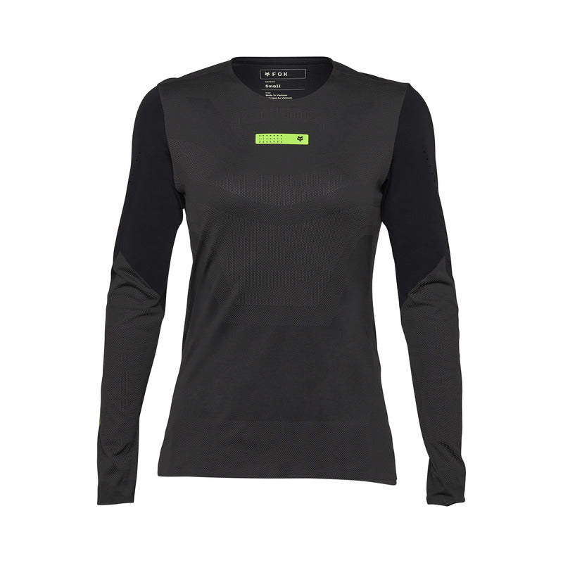 Koszulka Rowerowa Z Długim Rękawem Fox Lady Rawtec Black | RideHub