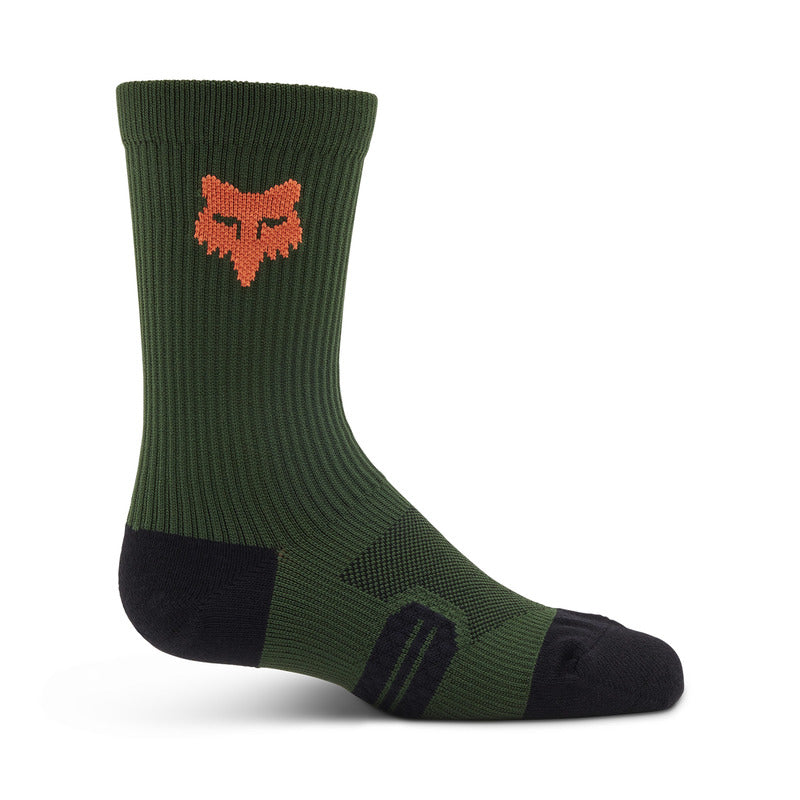 Skarpety Fox Junior 6 Ranger Crew Dark Sage | RideHub