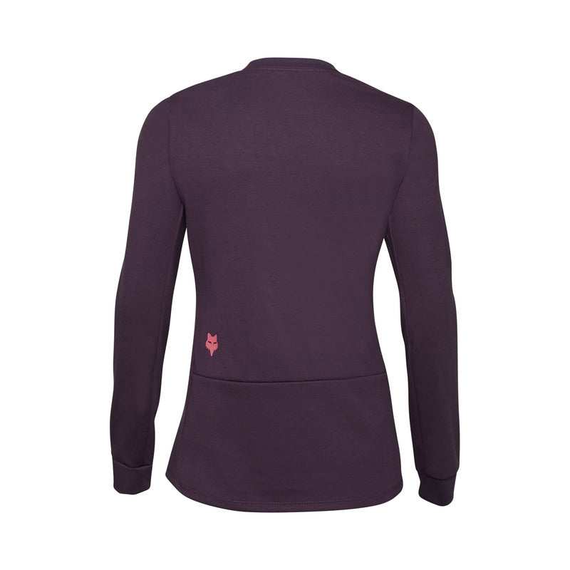 Koszulka Rowerowa Z Długim Rękawem Fox Lady Ranger Dr Md Dark Purple | RideHub