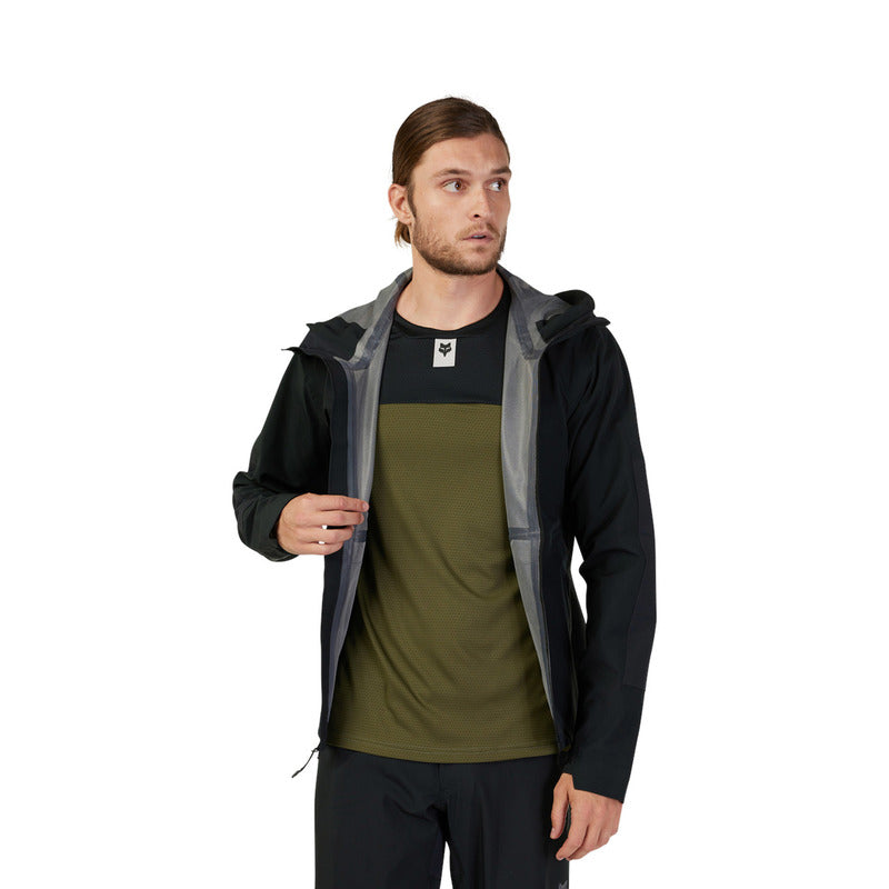 Kurtka Przeciwdeszczowa Fox Defend 3L Black