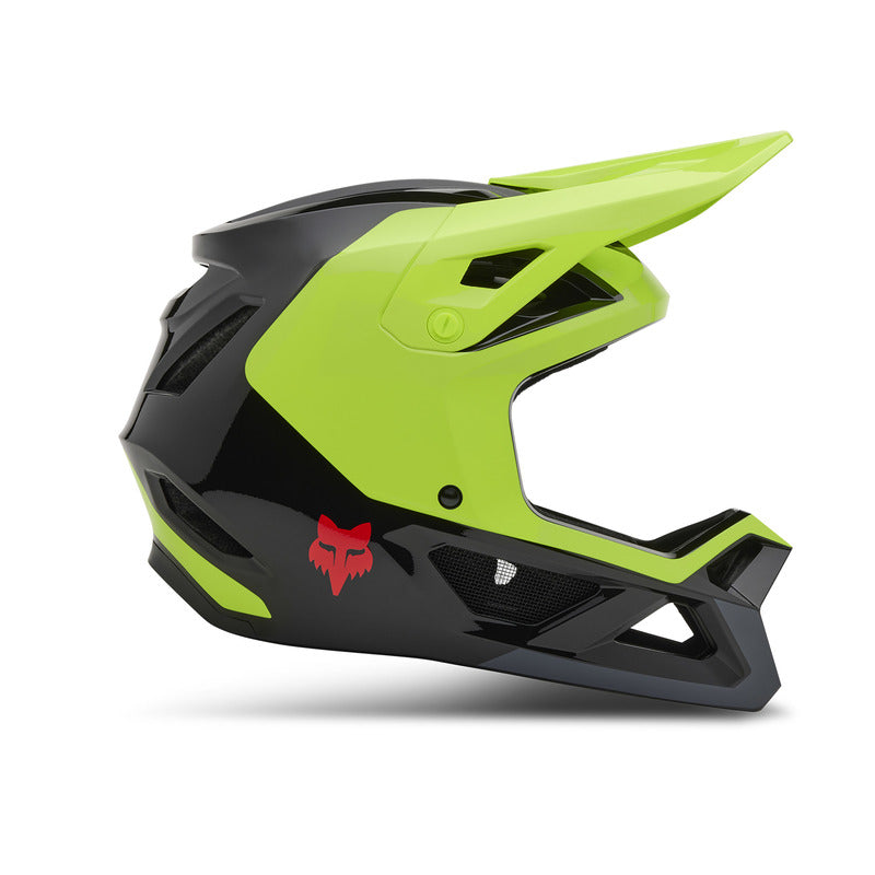 Kask Rowerowy Fox Junior Rampage Barge Fluo Yellow