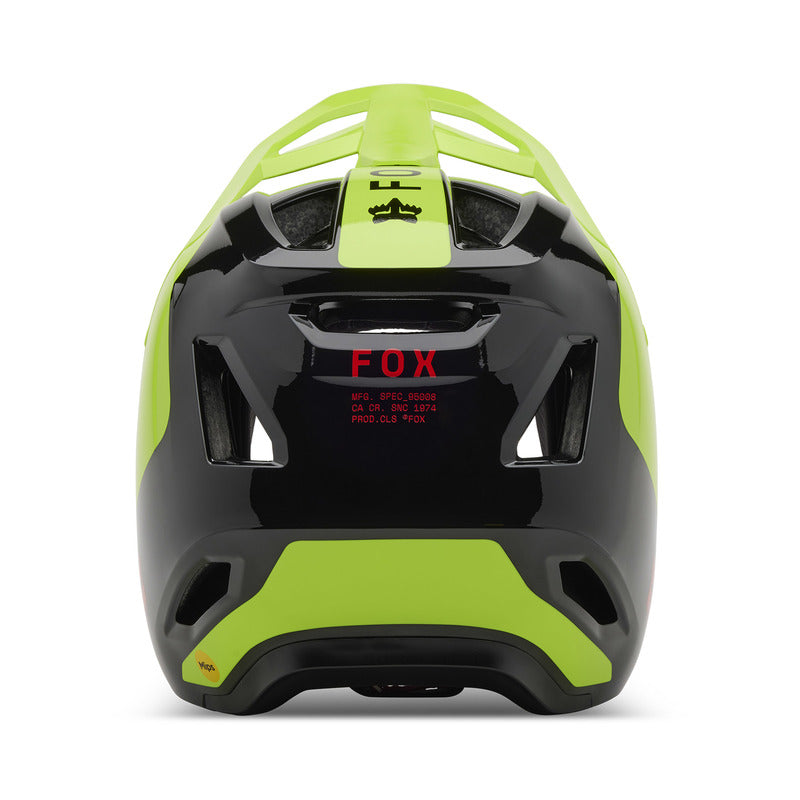 Kask Rowerowy Fox Junior Rampage Barge Fluo Yellow