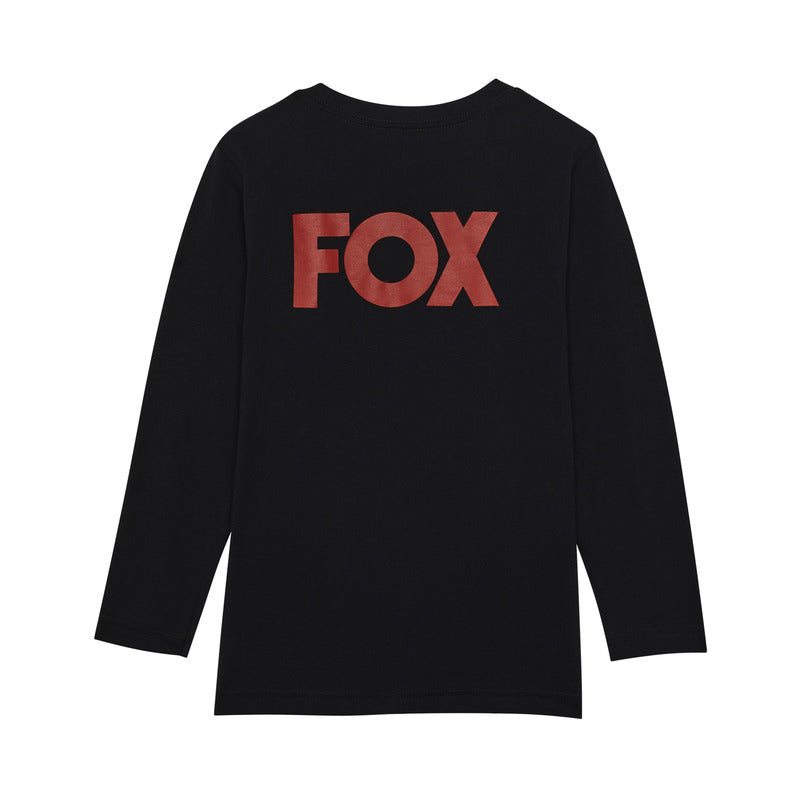 Koszulka Z Długim Rękawem Fox Junior Heritage Black