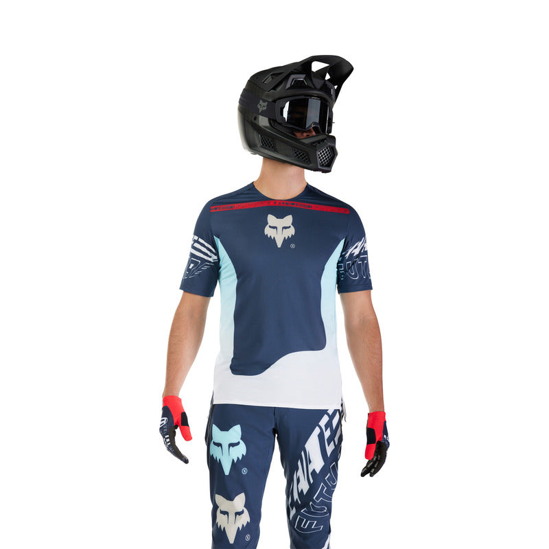 Koszulka Rowerowa Fox Flexair Elevated Midnight | RideHub