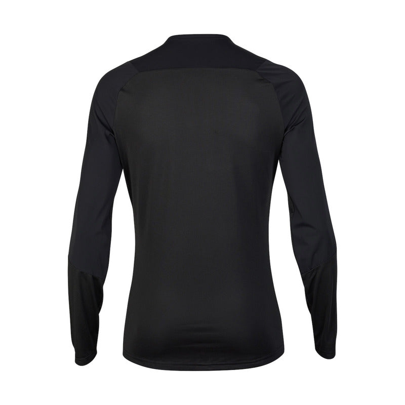 Koszulka Rowerowa Z Długim Rękawem Fox Ascent Black | RideHub