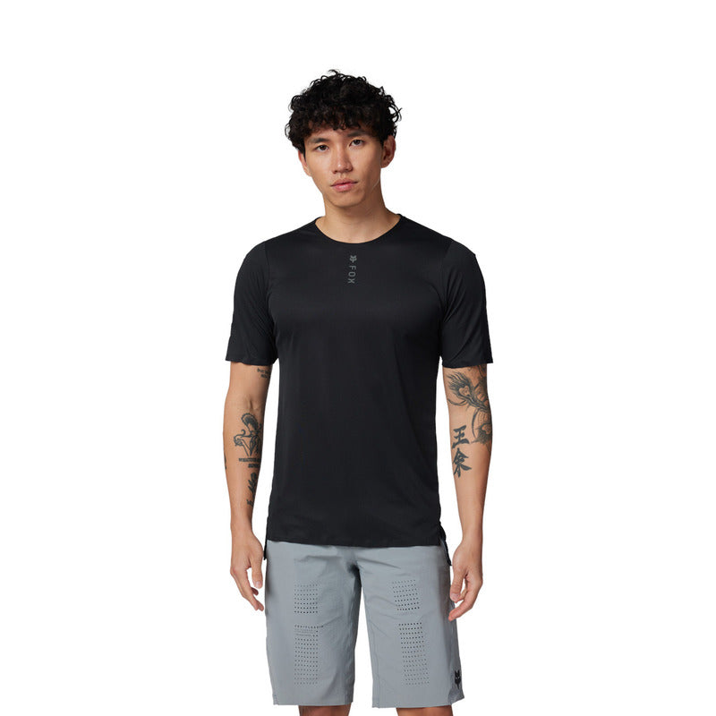 Koszulka Rowerowa Fox Flexair Pro SS Jersey Black | RideHub