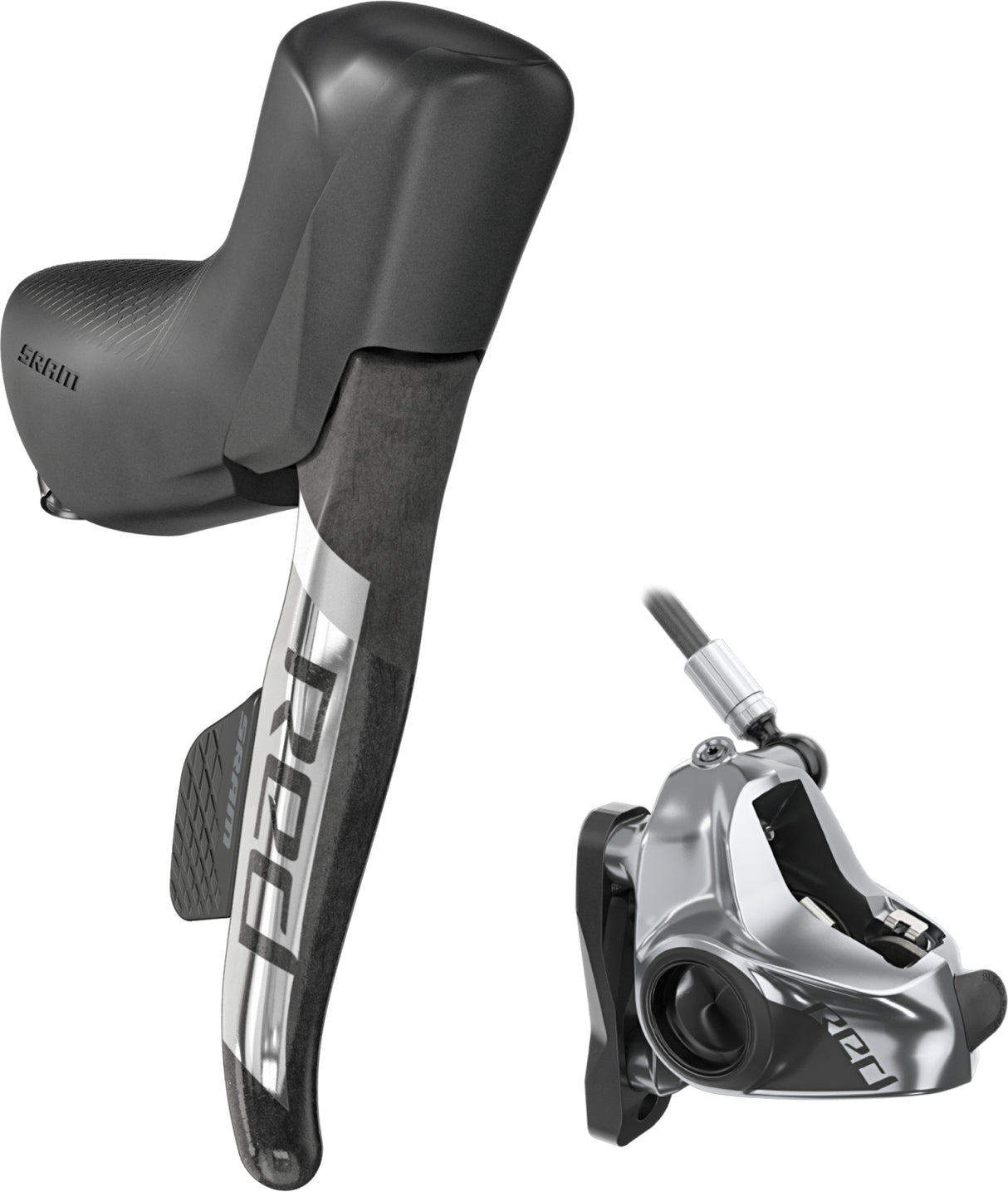 Kit RED eTap AXS 2-fach, ohne Kurbel, hydr., 6-Bolt, POST inkl. 160mm DISC, 2-Piece, Post Mount