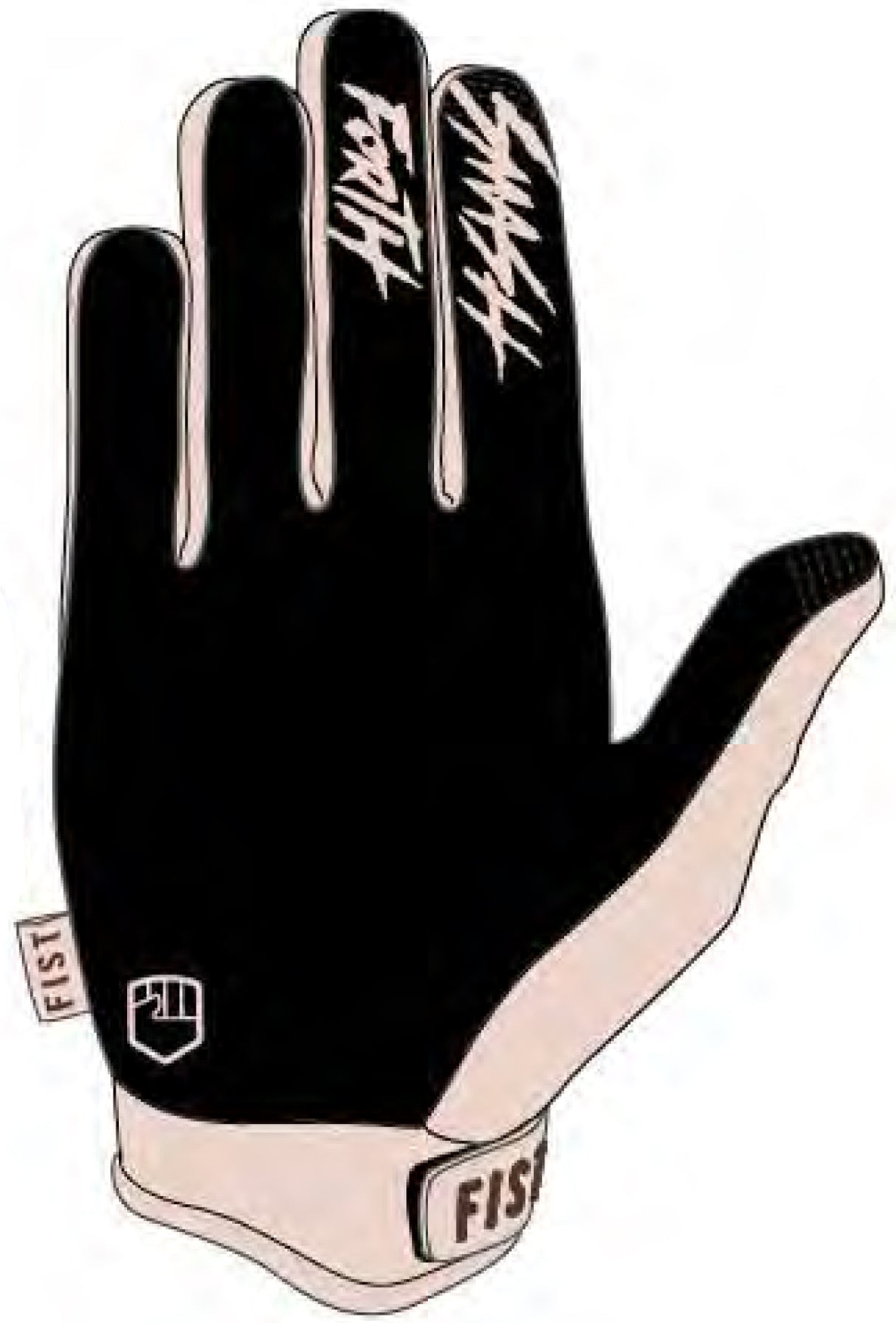 Rękawiczki BMX FIST Earth Stocker | RideHub