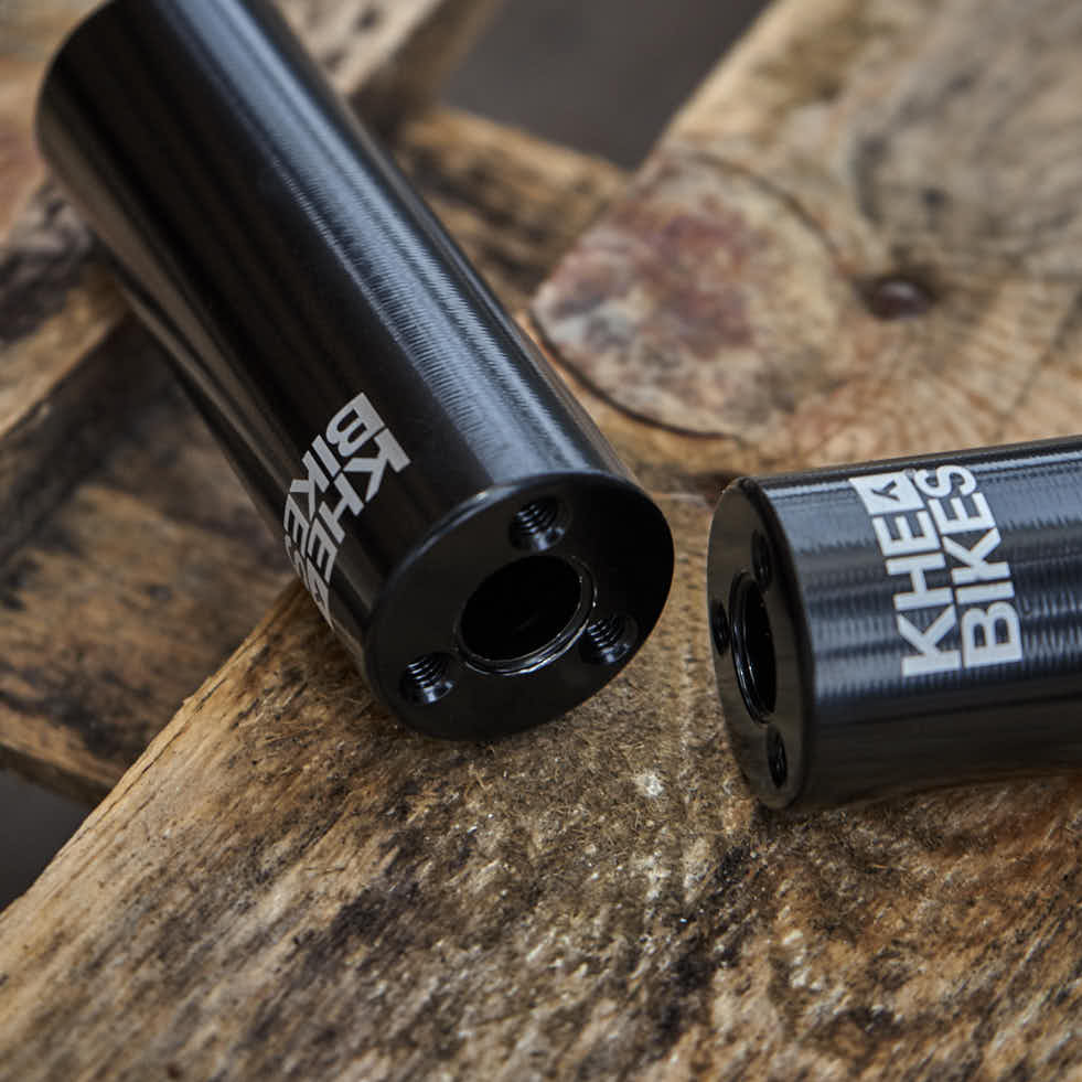 Pegi BMX KHE LASER PRO – Czarny – 10mm / 14mm (1 Para) | RideHub