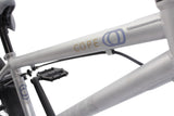 Rower BMX KHE Cope 20" Flat Silver / Matt Black | RideHub