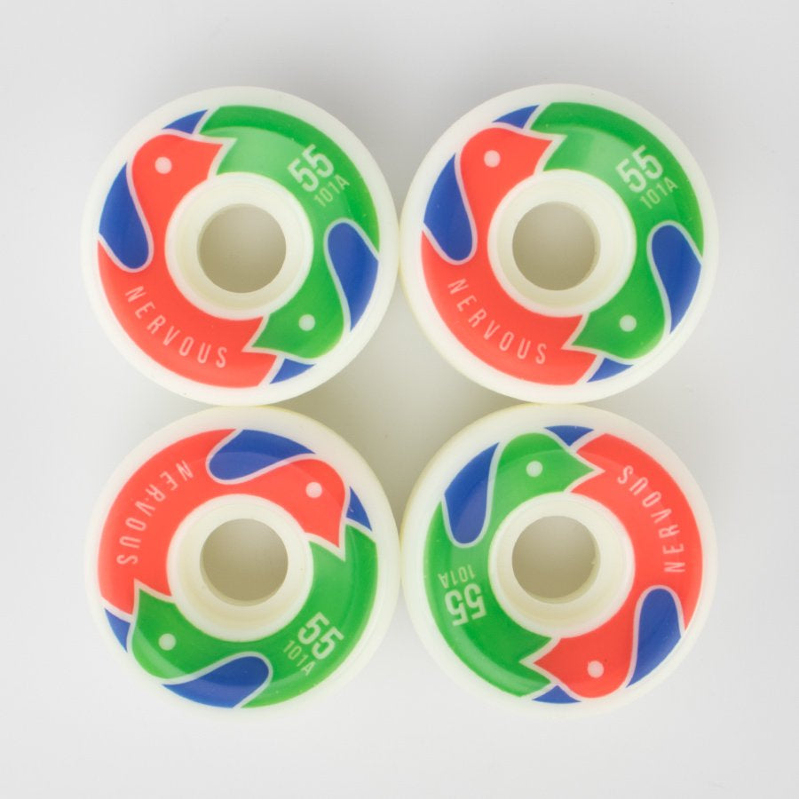 Kółka deskorolkowe Nervous Couple 55 mm / 101A | RideHub