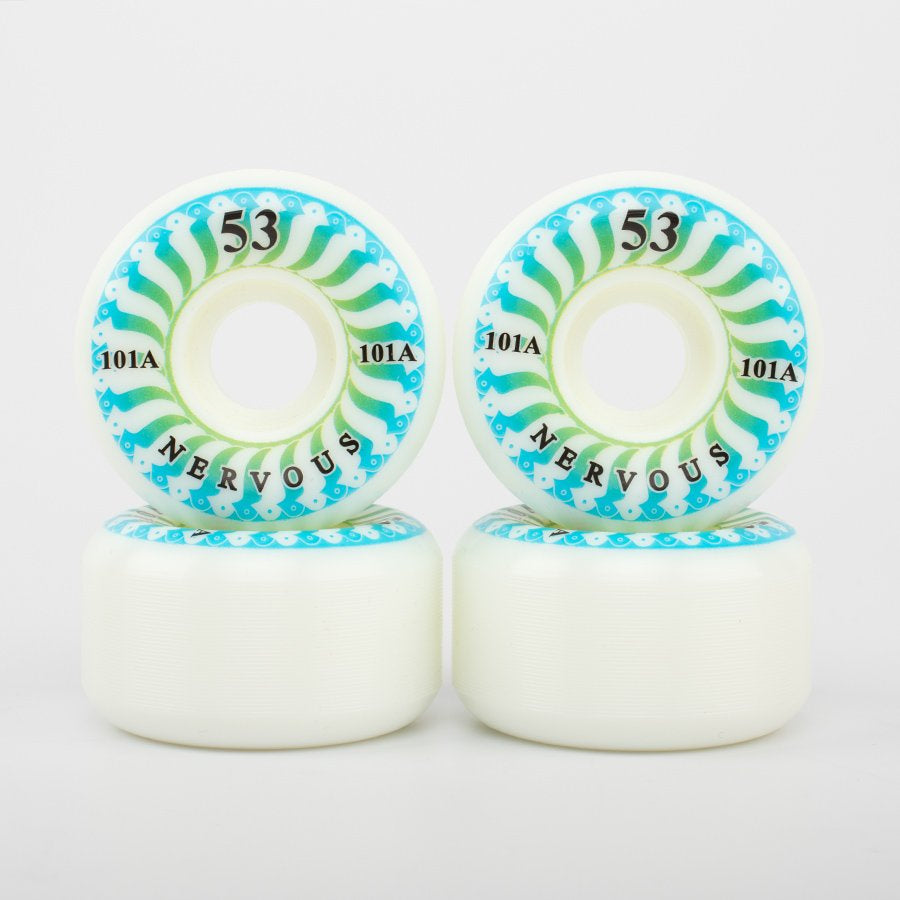 Kółka deskorolkowe Nervous Swirl 53 mm / 101A | RideHub
