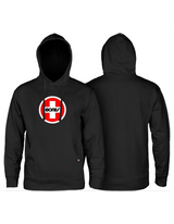 Bluza Hood Powell Peralta Bones Bearings Swiss Circle Mid Weight Black | RideHub