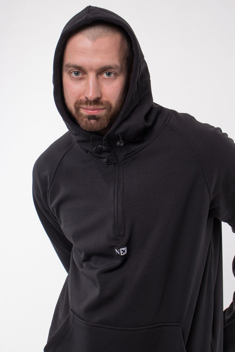 Bluza z Kapturem Nervous  SL Initial Black | RideHub